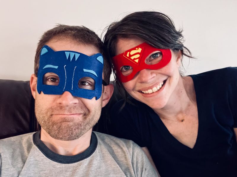 Playing Superheroes With Our Son