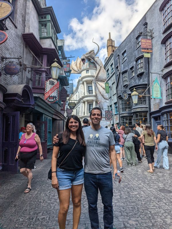 At Harry Potter World