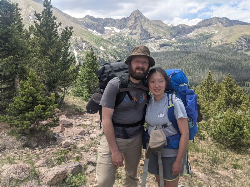 On a Backpacking Trip in the San Juan Mountains