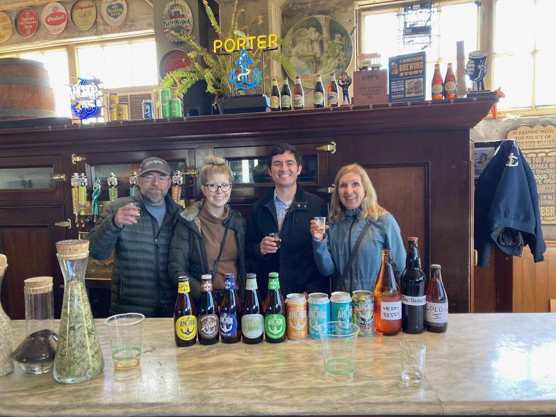 Beer Tasting with Andy's Parents