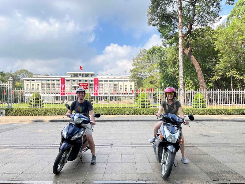 On Motorbikes in Vietnam