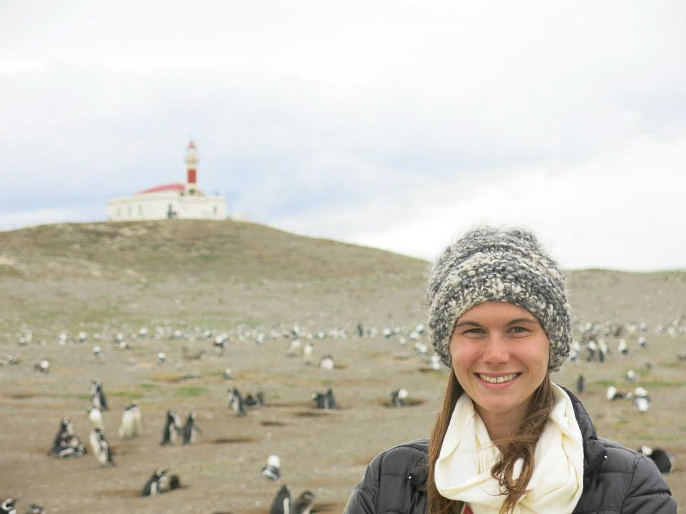 Kristen Loves to Travel - At a Penguin Colony  on the Coast of Chile