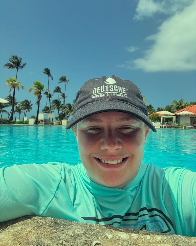 Kyla Enjoying the Pool