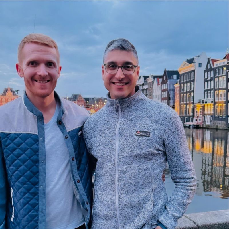 Touring the Canals in Amsterdam