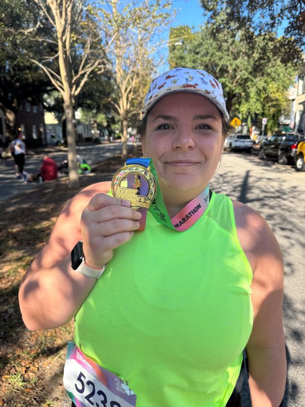 An Avid Runner, Daisy Completed Her First Marathon in 2024