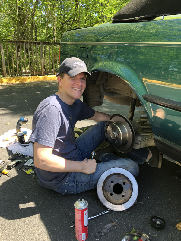 Tom Enjoys Working on Cars